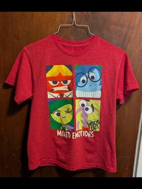 Red Inside Out 'Mixed Emotions' Graphic Tee